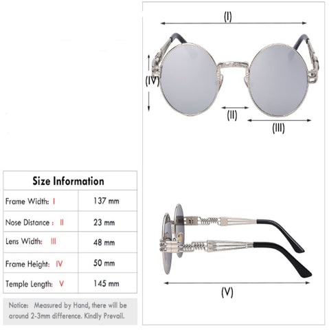 Luxury Metal Sunglasses