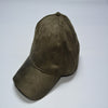 Faux Suede Baseball Cap