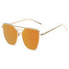 Flat Top Mirror Sunglasses