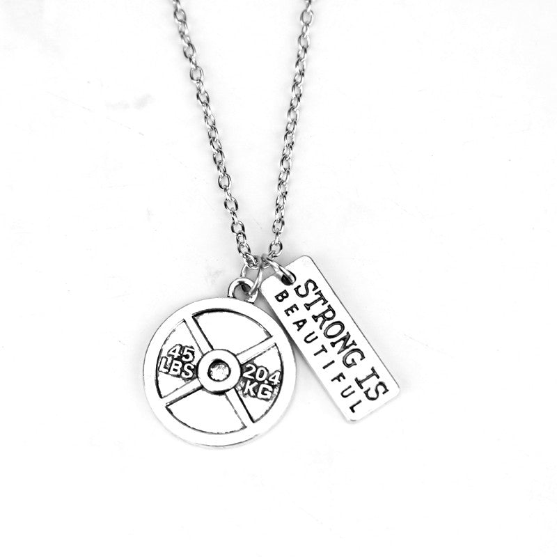 Gym Necklace Pendant