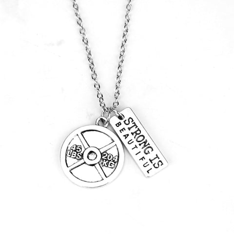Gym Necklace Pendant