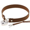 Todorova Heart Lock Choker Necklace