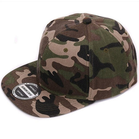 Camouflage Snapback Style Cap
