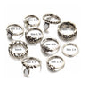 Knuckle Ring Set - 10pcs