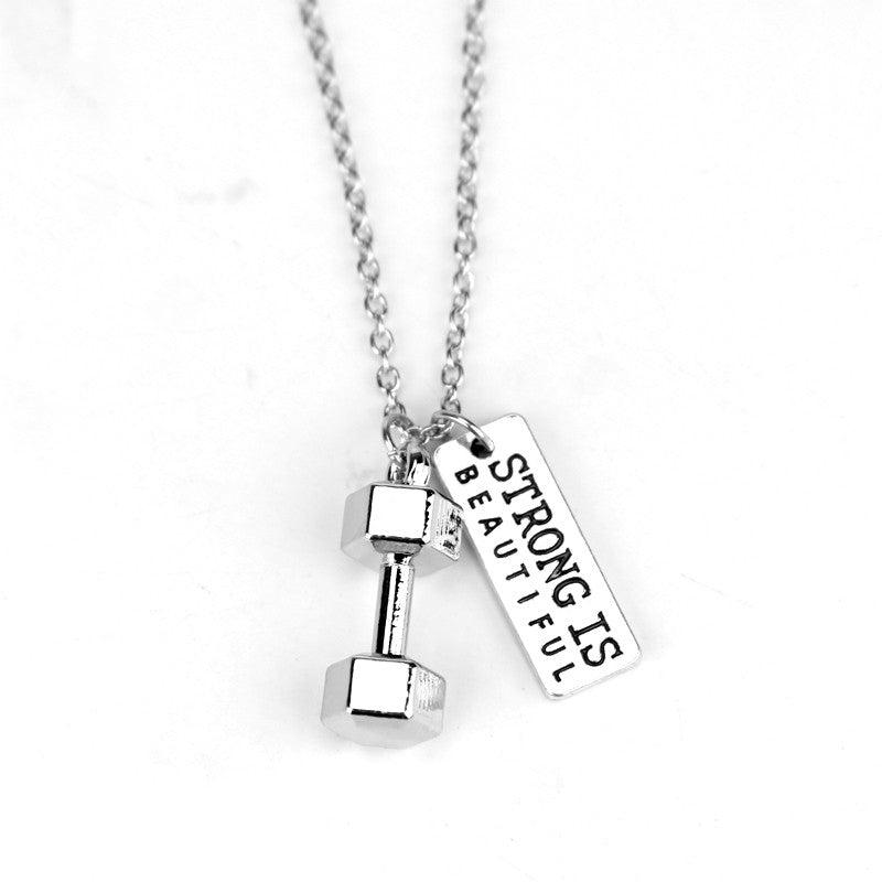 Gym Necklace Pendant