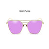 Flat Top Mirror Sunglasses