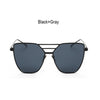 Flat Top Mirror Sunglasses