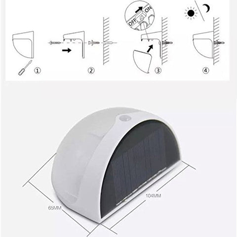 Waterproof LED Solar Lamp