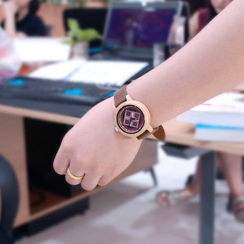 Bamboo Wooden Wristwatch