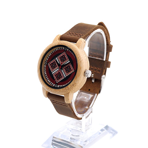 Bamboo Wooden Wristwatch