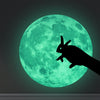 Luminous Moon 3D Wall Mural