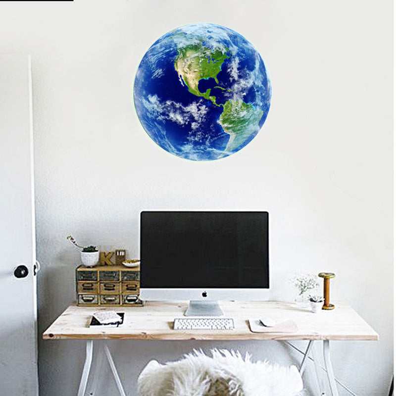 Luminous Earth 3D Wall Mural
