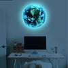 Luminous Earth 3D Wall Mural