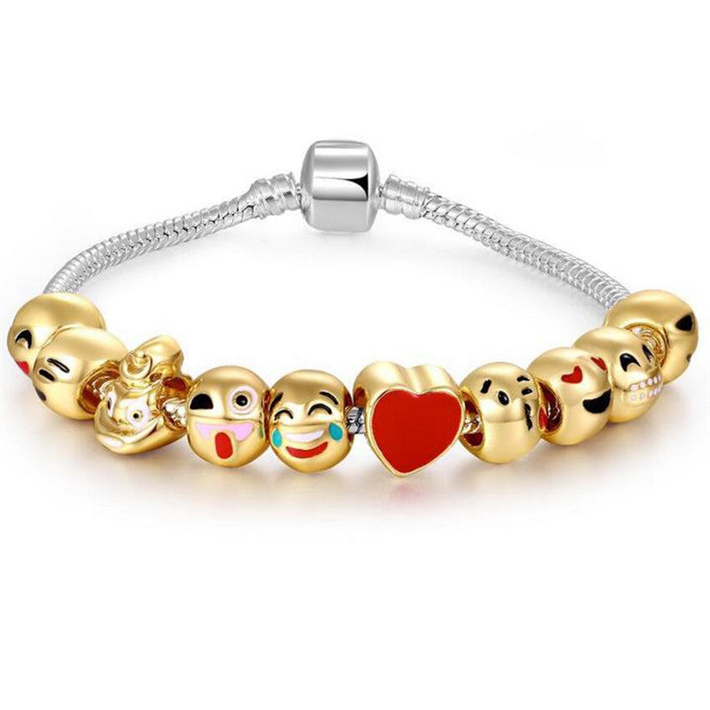 Emoji Charm Bracelet