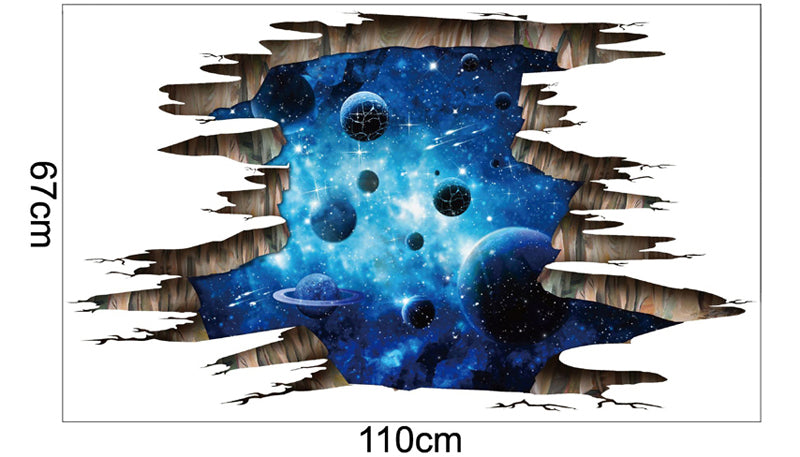 3D Cosmic Bedroom Mural